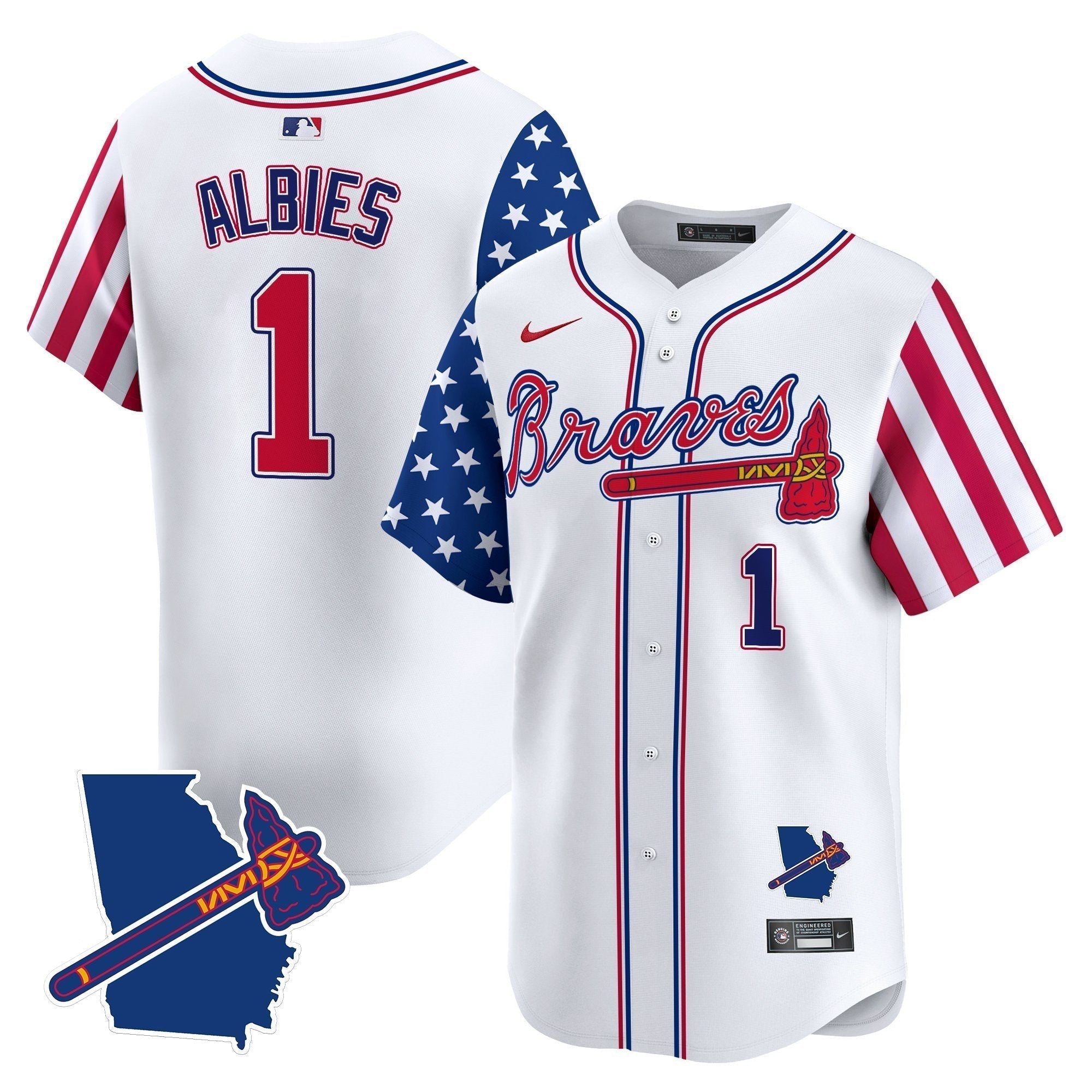 ATL 2025 Memorial Day Vapor Premier Limited Jersey - Stitched