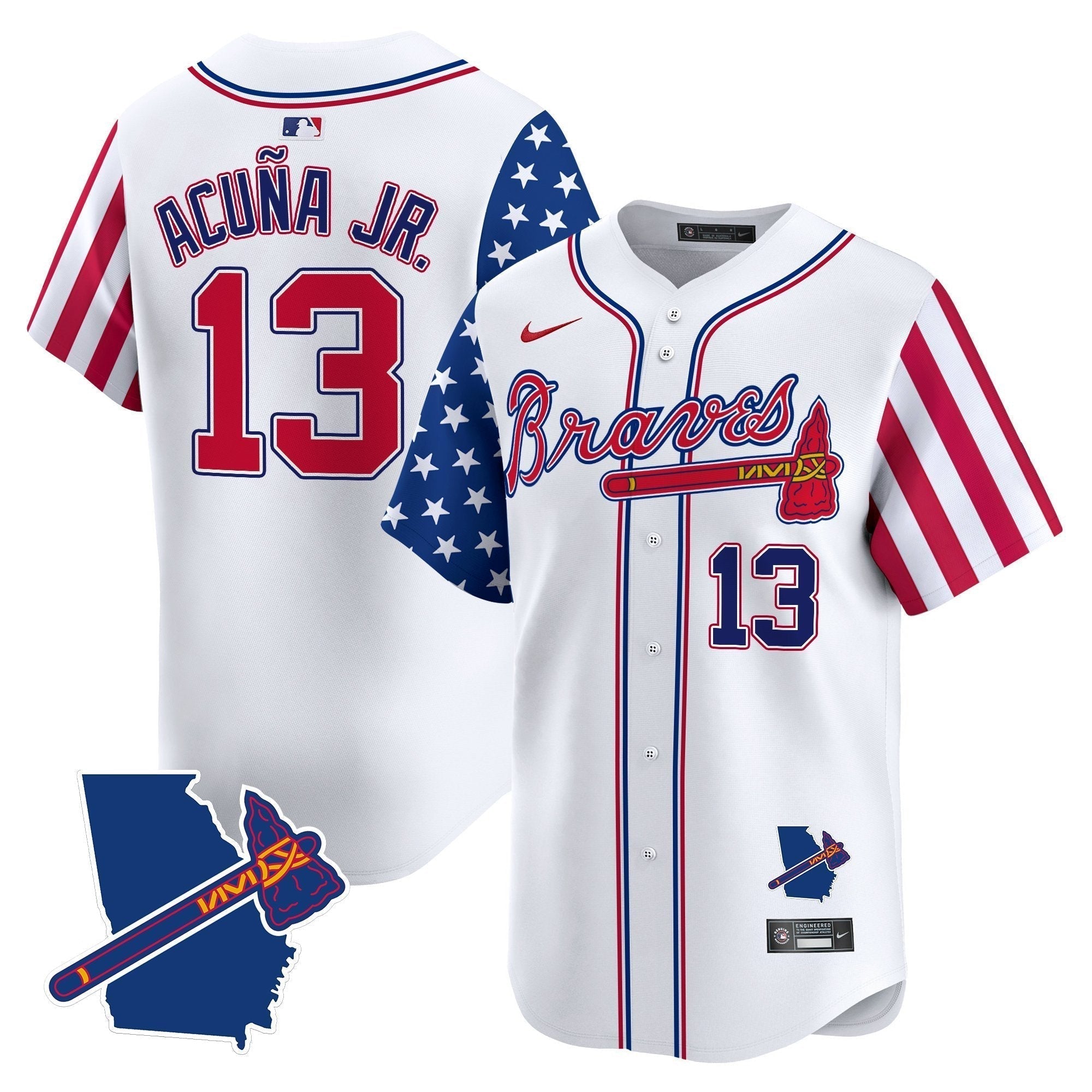 ATL 2025 Memorial Day Vapor Premier Limited Jersey - Stitched