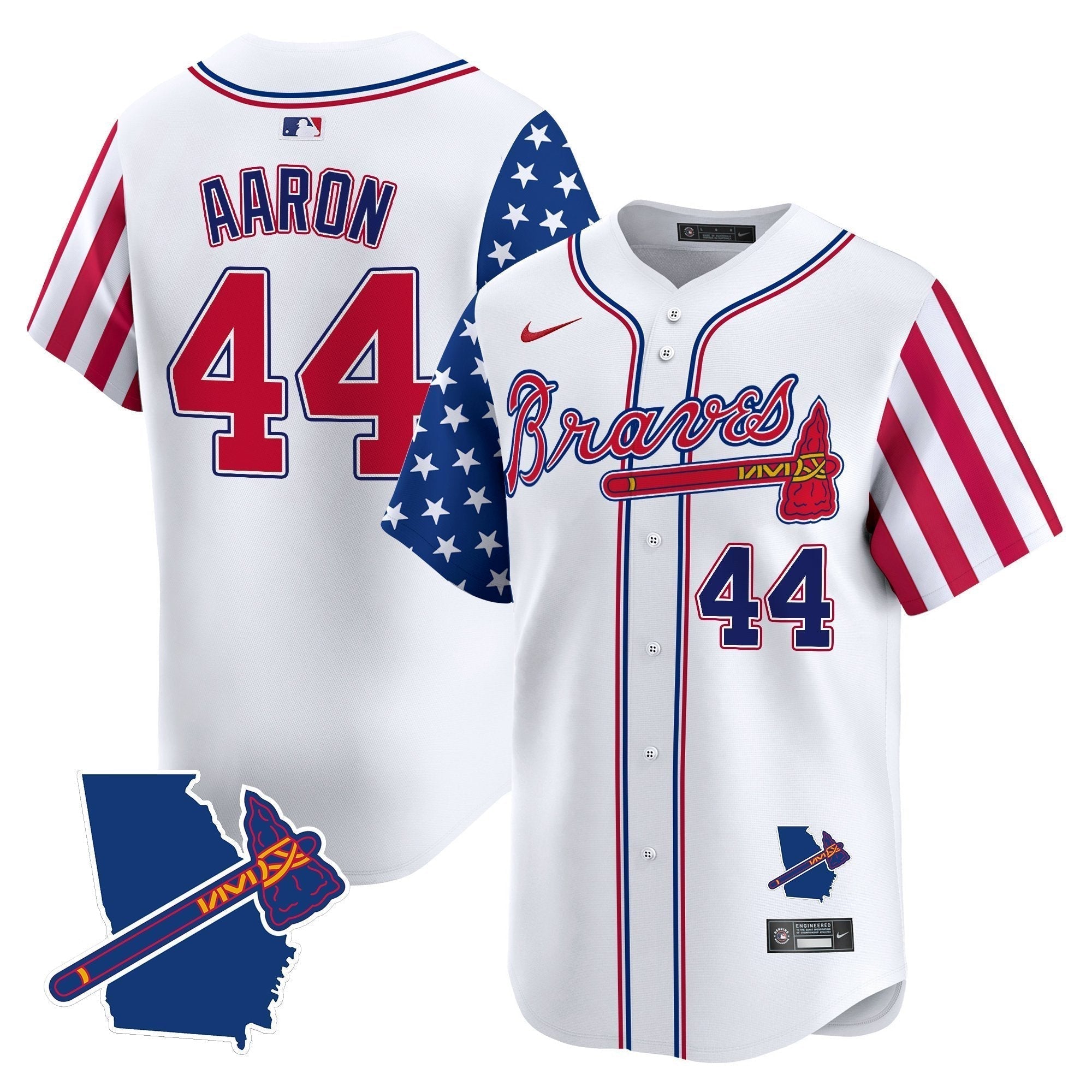 ATL 2025 Independence Day Vapor Premier Limited Jersey N1 - Stitched