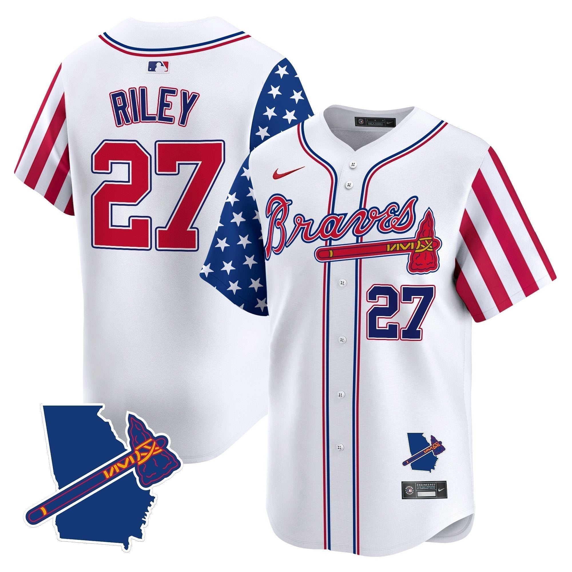ATL 2025 Memorial Day Vapor Premier Limited Jersey - Stitched