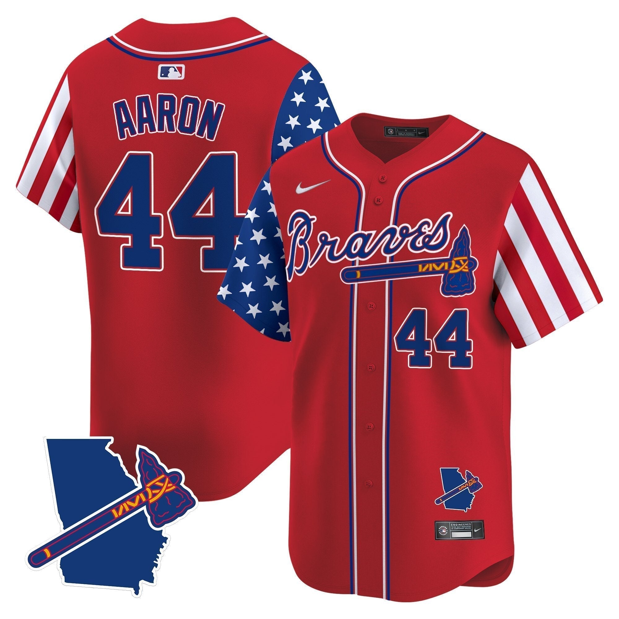 ATL 2025 Independence Day Vapor Premier Limited Jersey N1 - Stitched