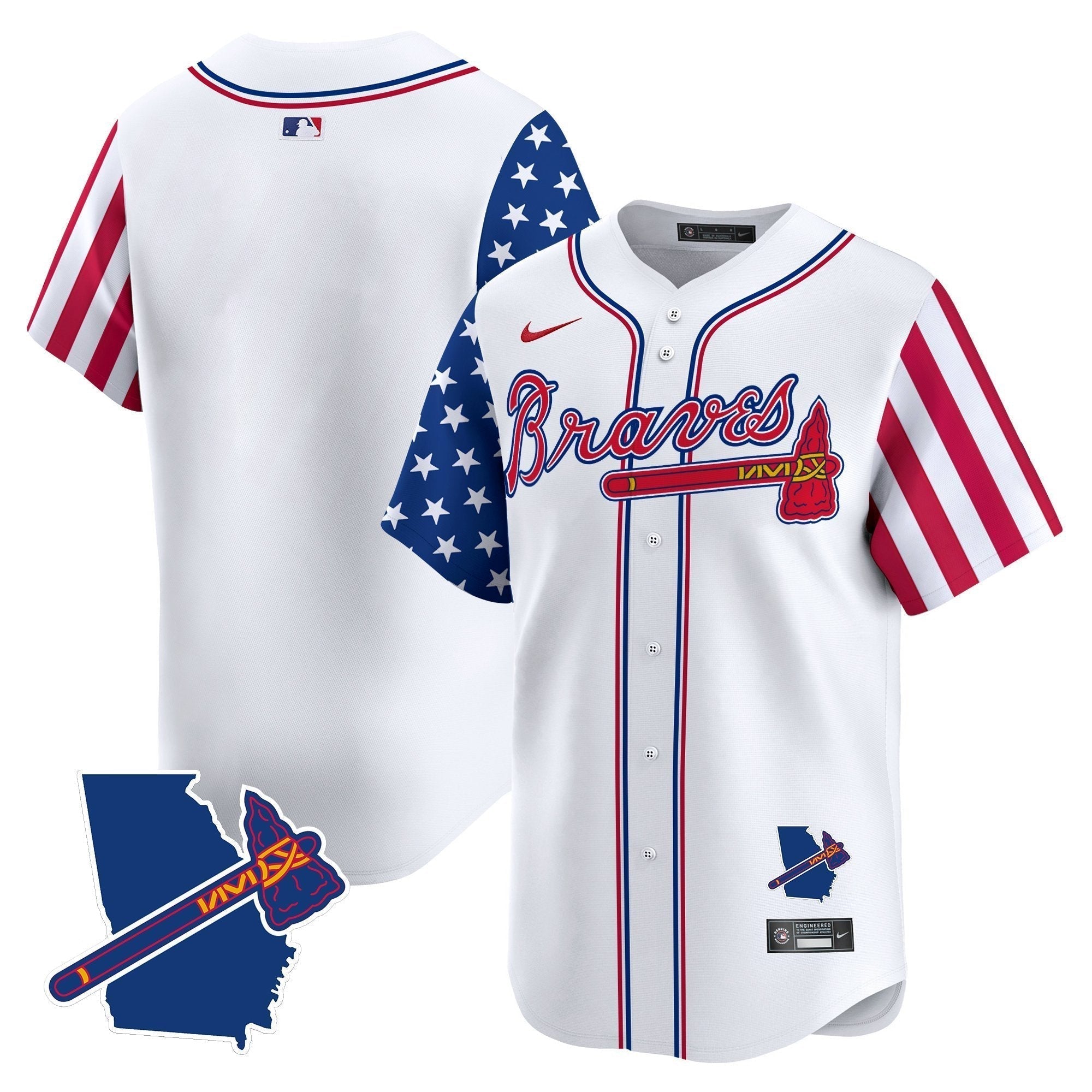 ATL 2025 Memorial Day Vapor Premier Limited Jersey - Stitched
