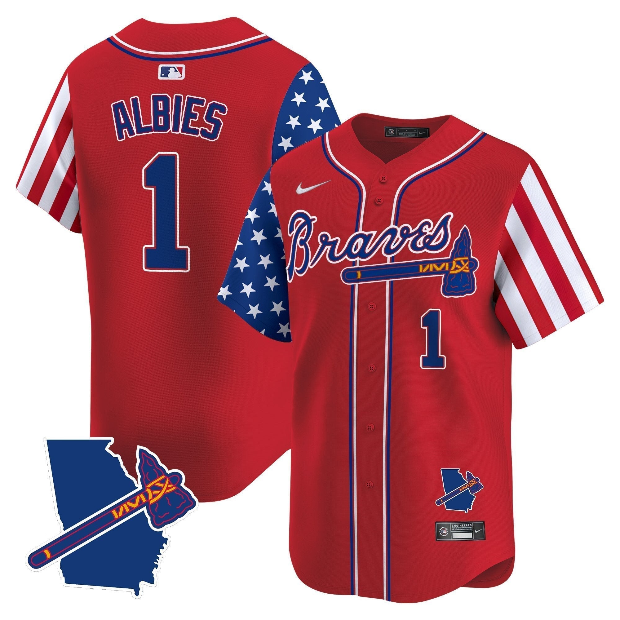 ATL 2025 Memorial Day Vapor Premier Limited Jersey - Stitched