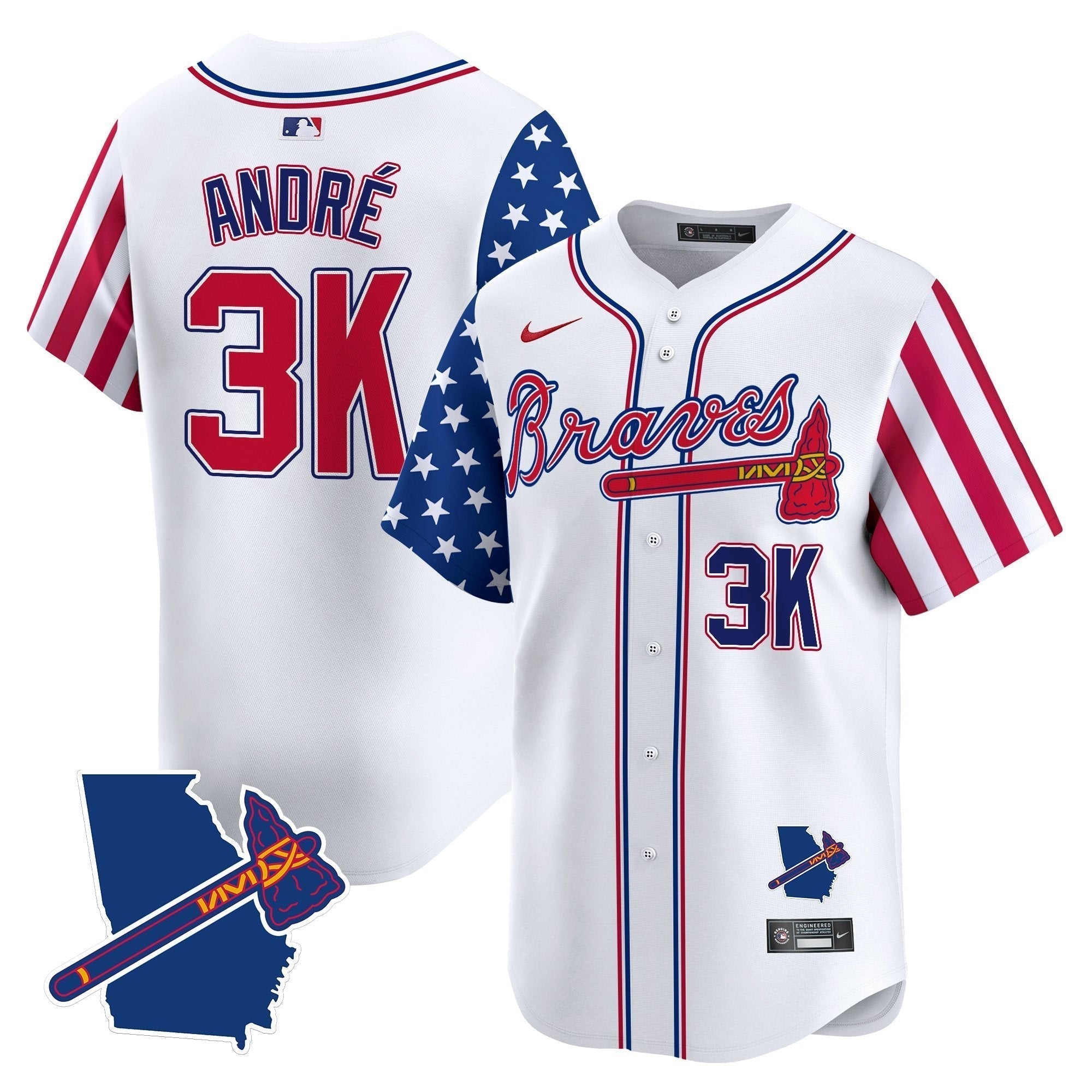 ATL 2025 Memorial Day Vapor Premier Limited Jersey - Stitched