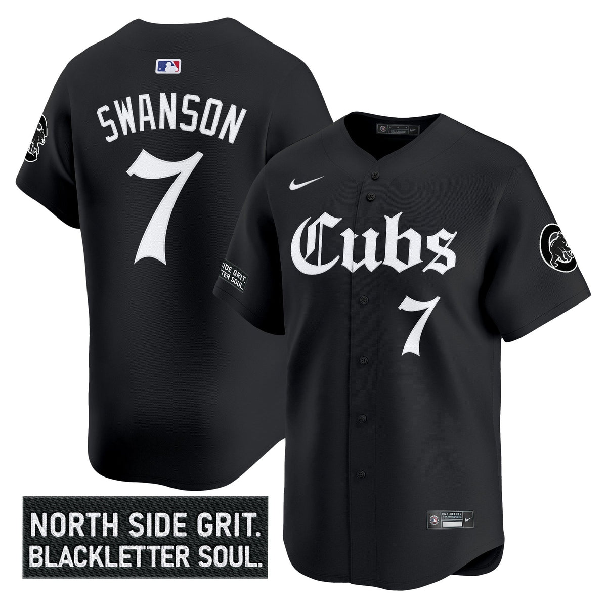 CHC 'Gothic North Side Edition' Vapor Premier Limited Jersey - Stitched