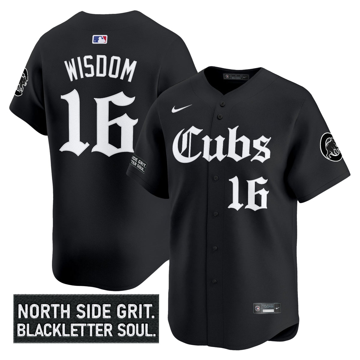 CHC 'Gothic North Side Edition' Vapor Premier Limited Jersey - Stitched