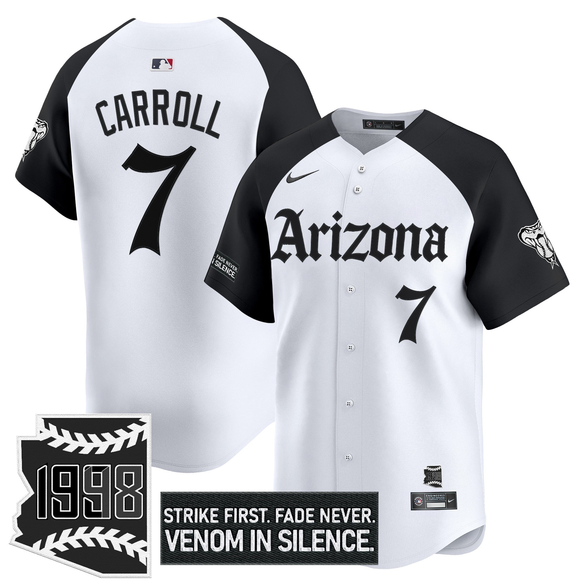 ARI 'Gothic Desert Fang Edition' Vapor Premier Limited Jersey - Stitched