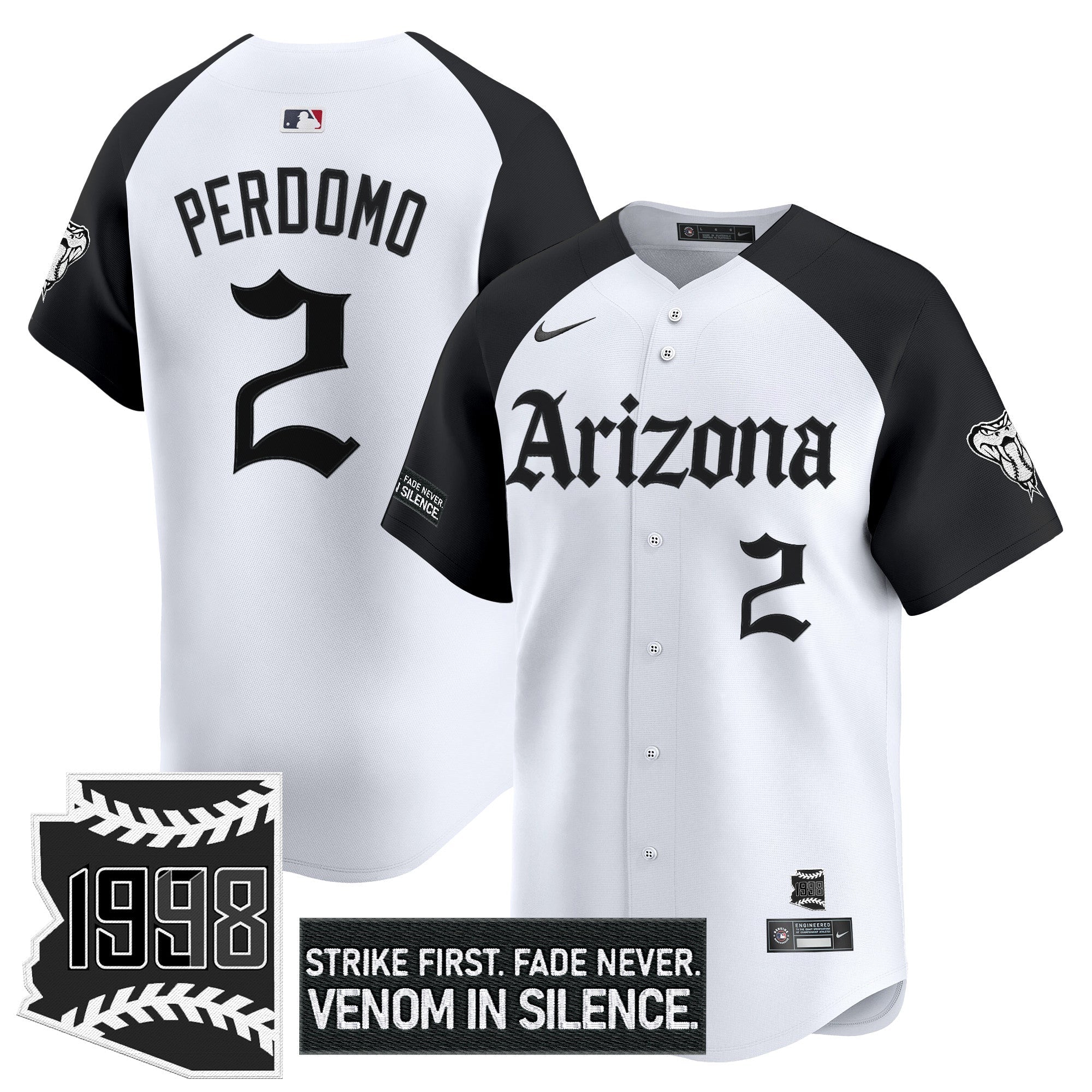 ARI 'Gothic Desert Fang Edition' Vapor Premier Limited Jersey - Stitched