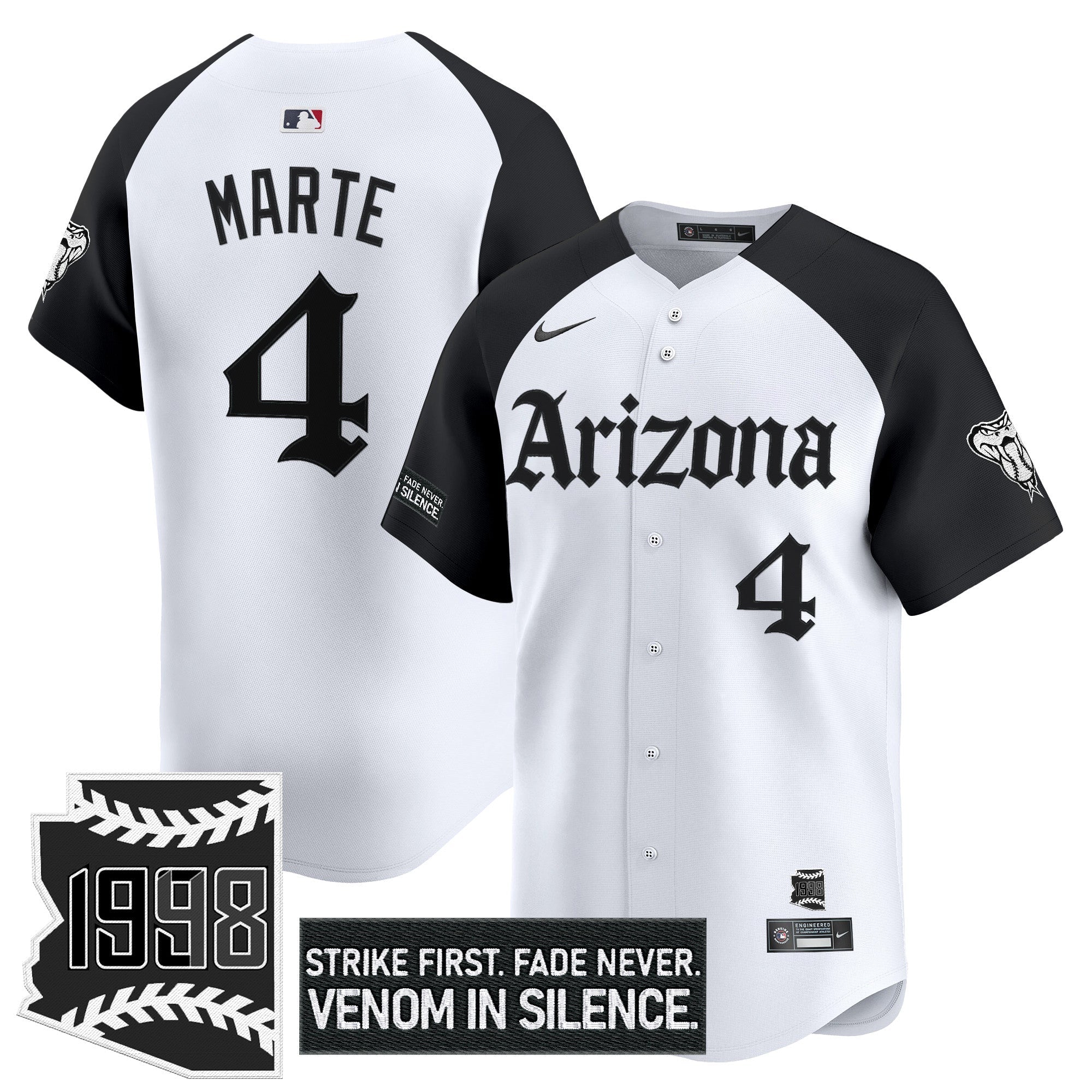 ARI 'Gothic Desert Fang Edition' Vapor Premier Limited Jersey - Stitched
