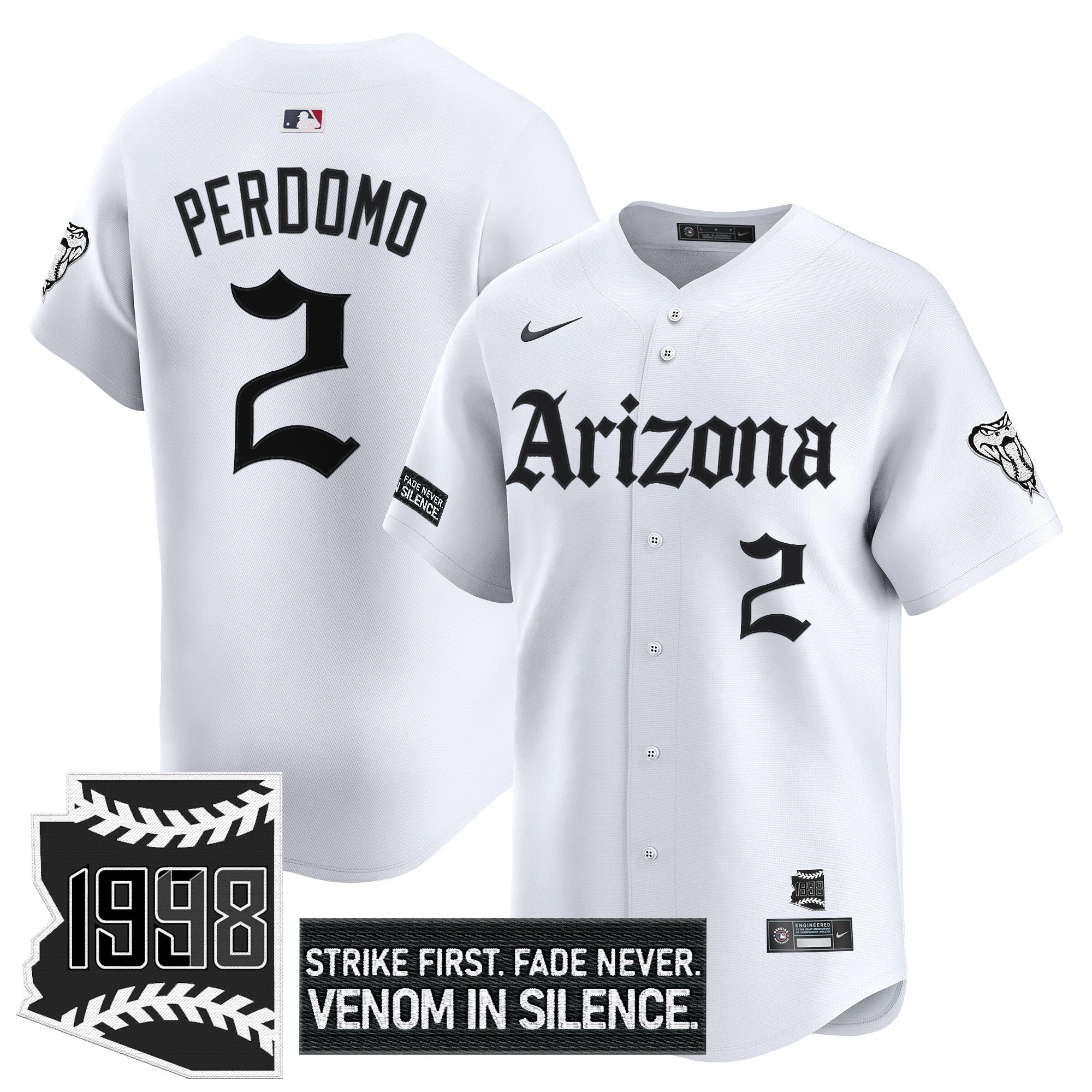 ARI 'Gothic Desert Fang Edition' Vapor Premier Limited Jersey - Stitched