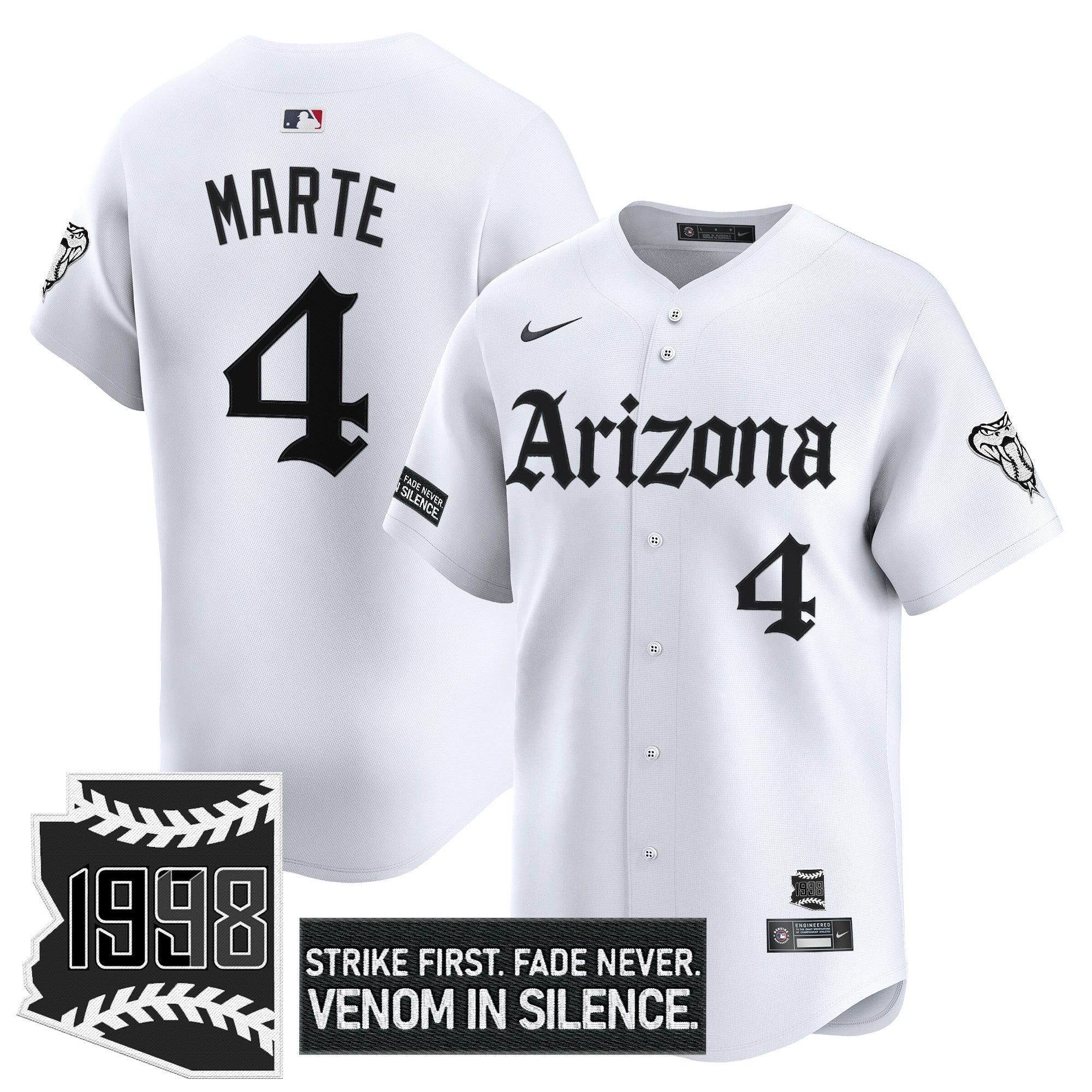 ARI 'Gothic Desert Fang Edition' Vapor Premier Limited Jersey - Stitched