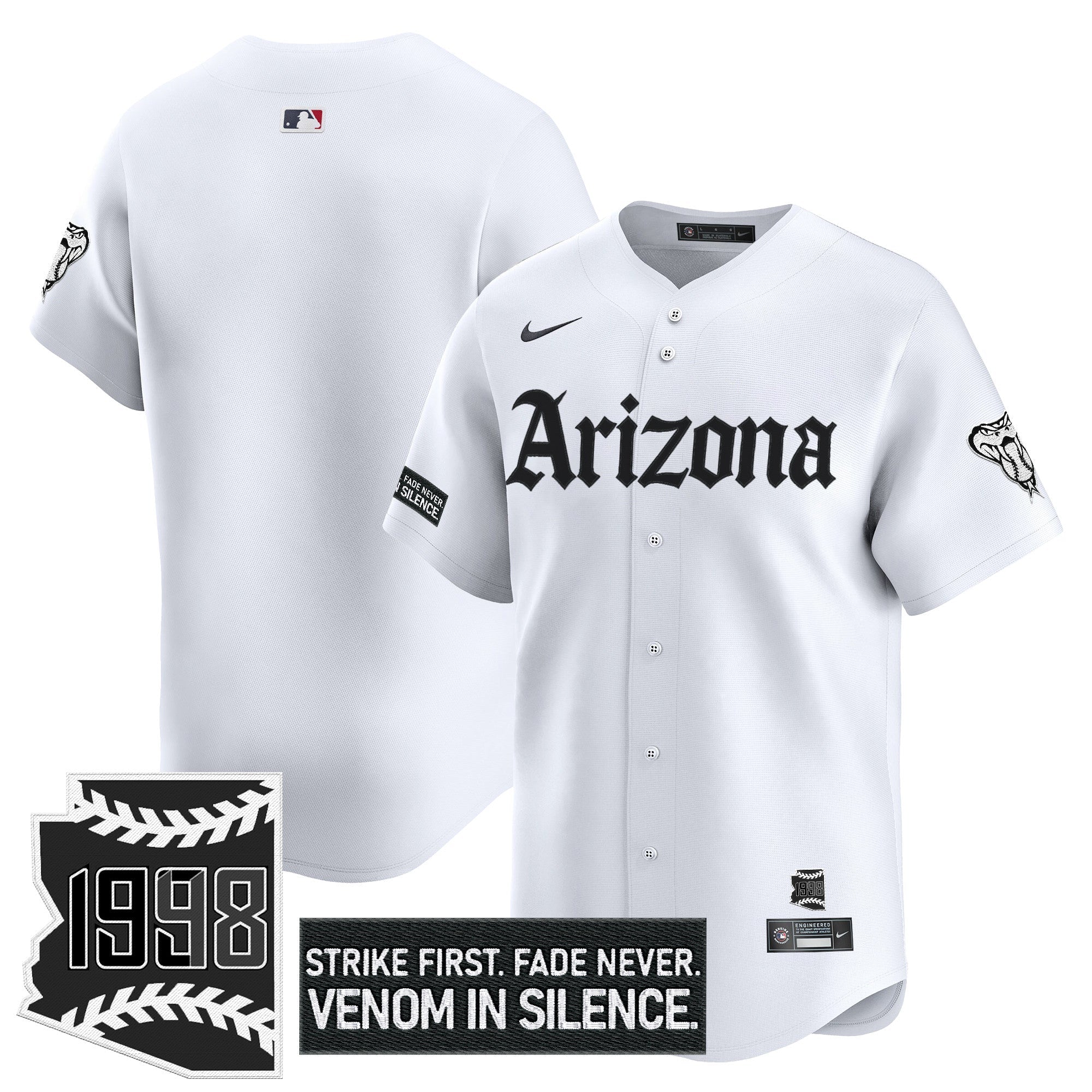 ARI 'Gothic Desert Fang Edition' Vapor Premier Limited Jersey - Stitched