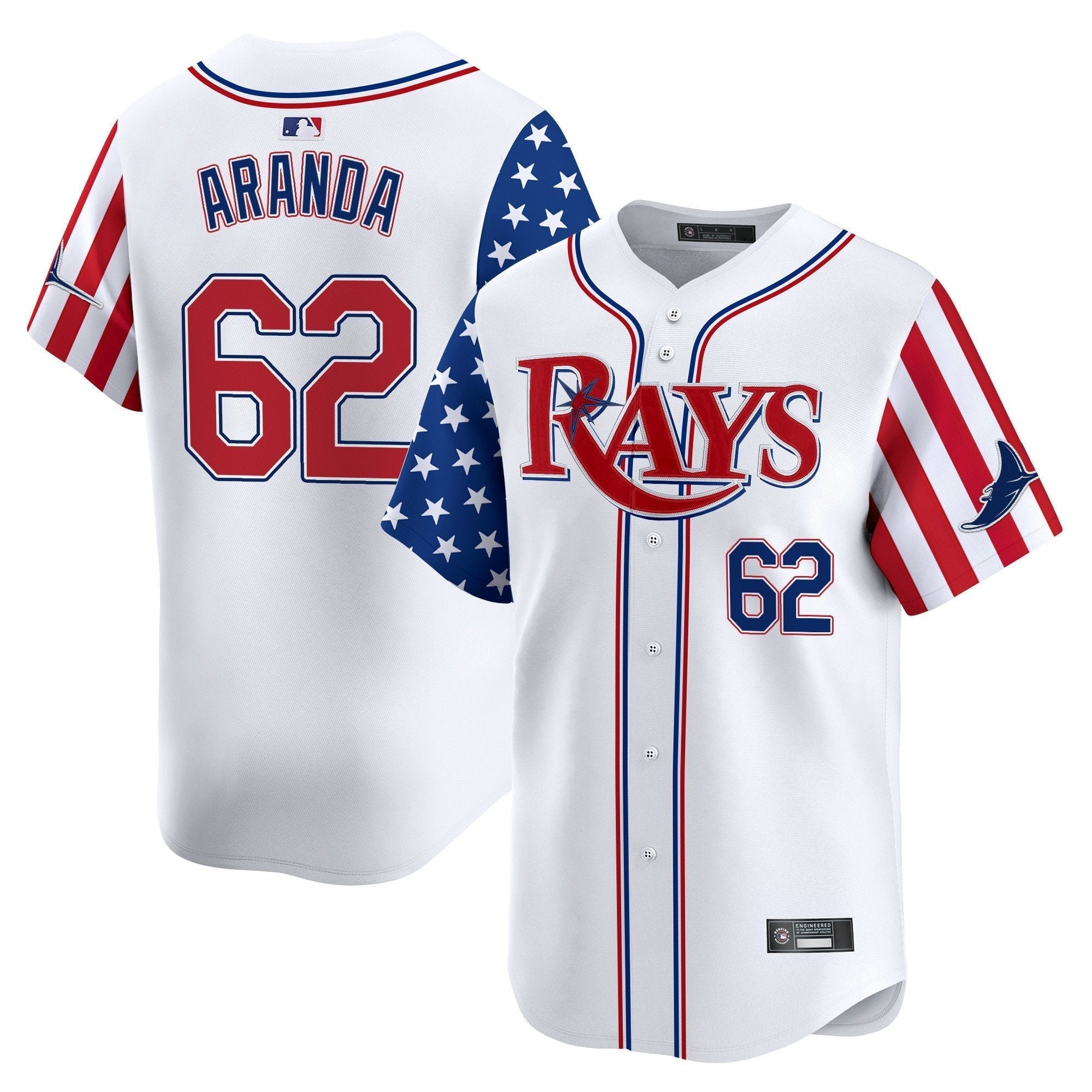 TB 2025 Independence Day Vapor Premier Limited Jersey - Stitched