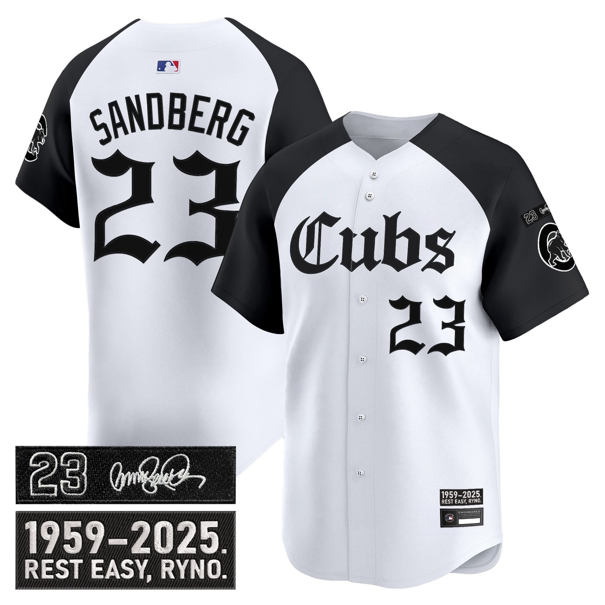 CHC 'Ryne Sandberg Tribute' Vapor Premier Limited Jersey - Gothic Edition - Stitched