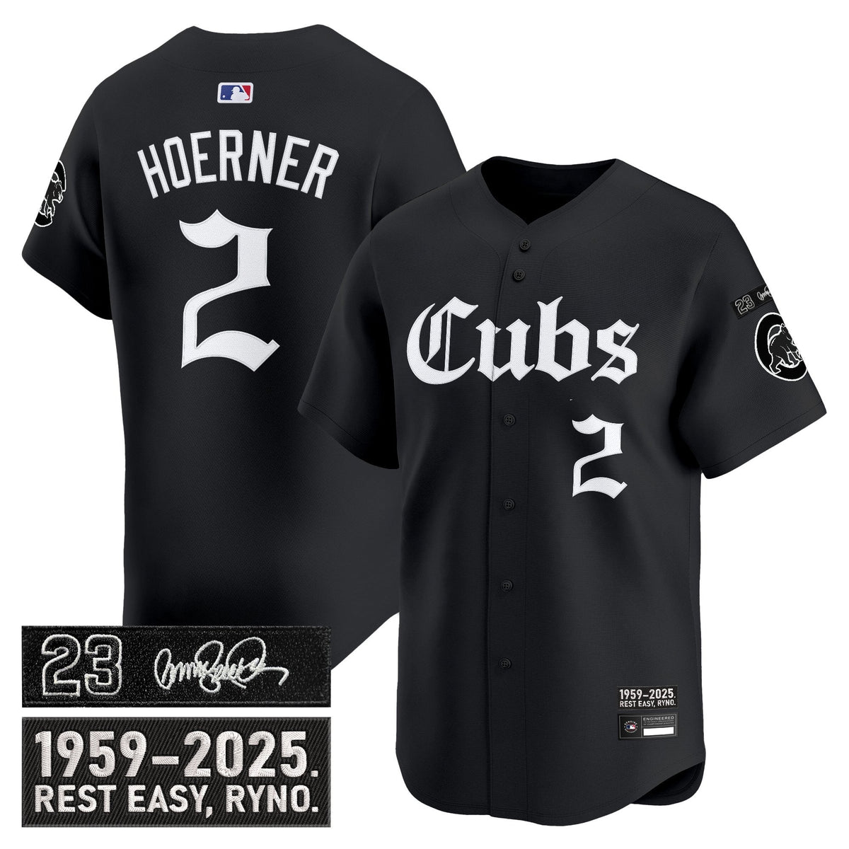 CHC 'Ryne Sandberg Tribute' Vapor Premier Limited Jersey - Gothic Edition - Stitched
