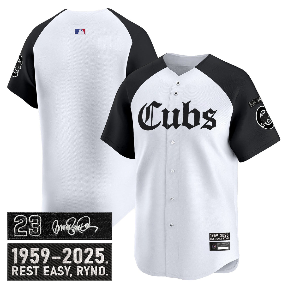 CHC 'Ryne Sandberg Tribute' Vapor Premier Limited Jersey - Gothic Edition - Stitched