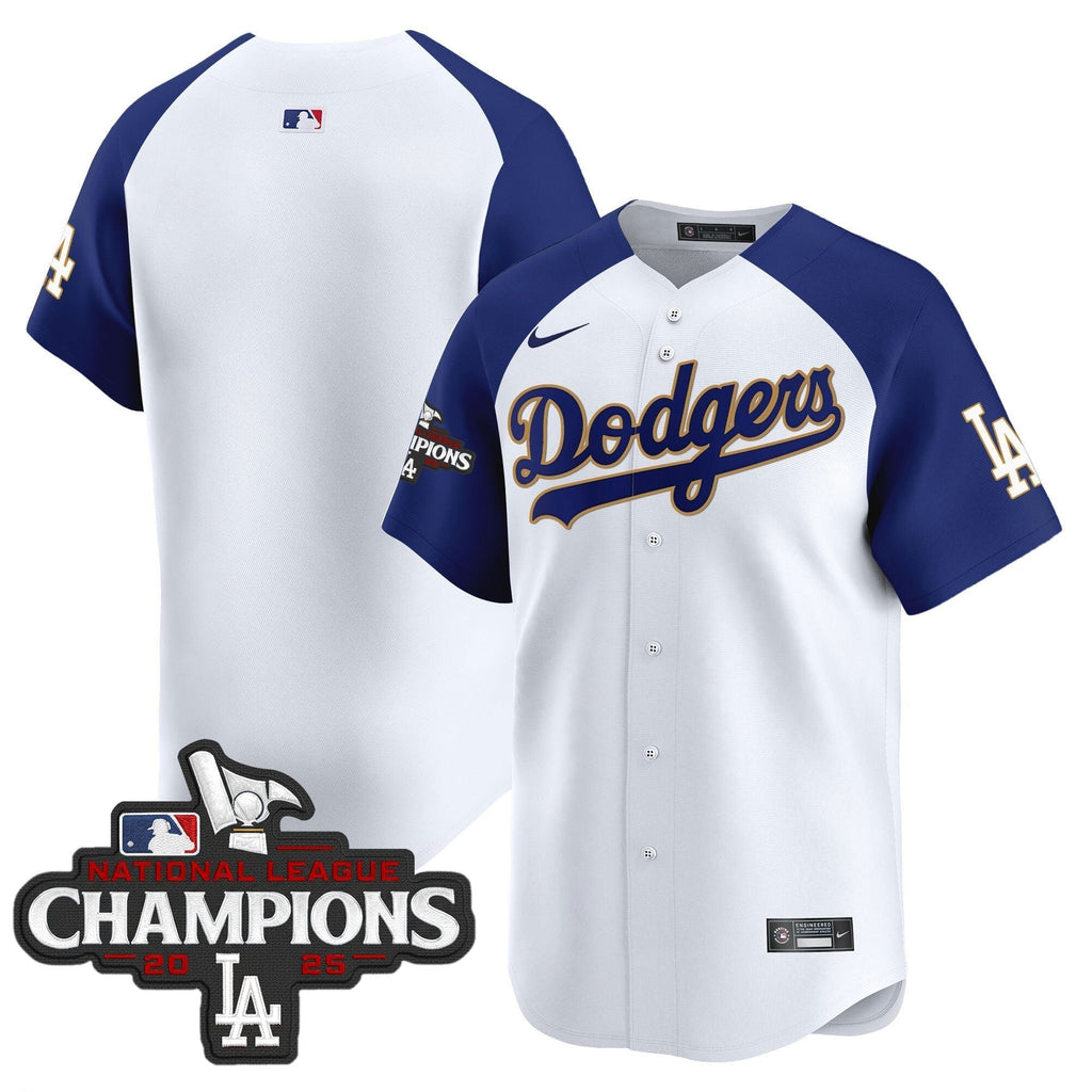 Dodgers 2025 National League Champions Vapor Premier Limited Jersey - Stitched