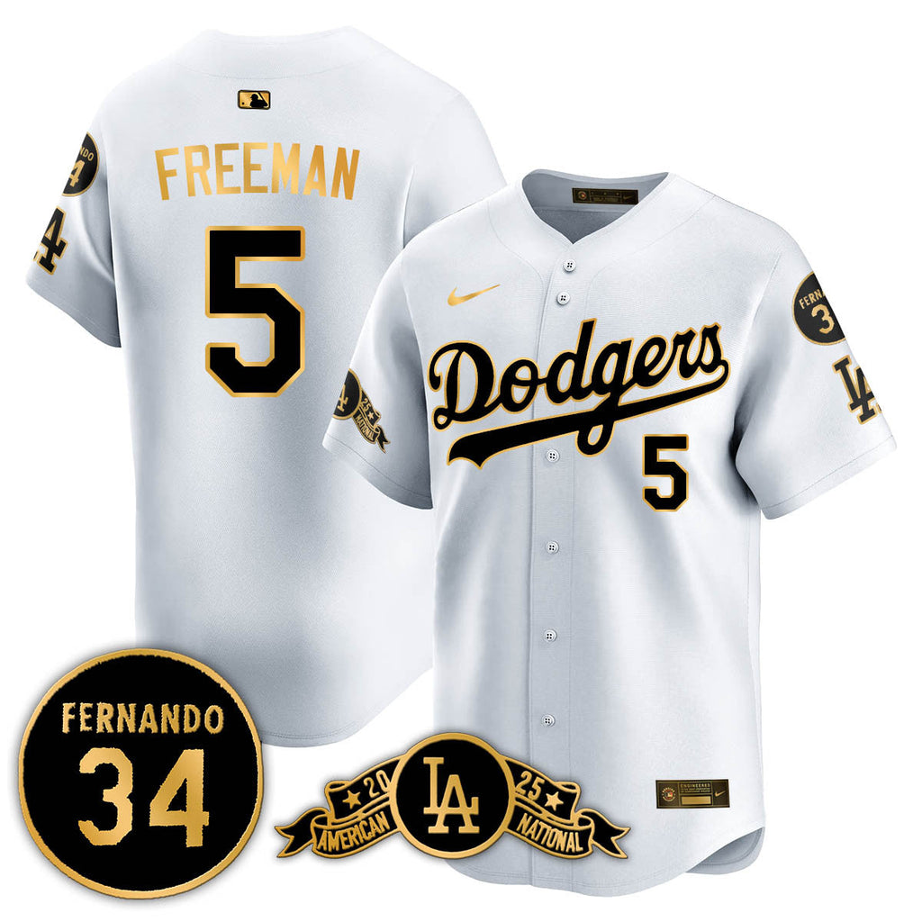 LAD 2025 National League Champions Jersey - Stitched