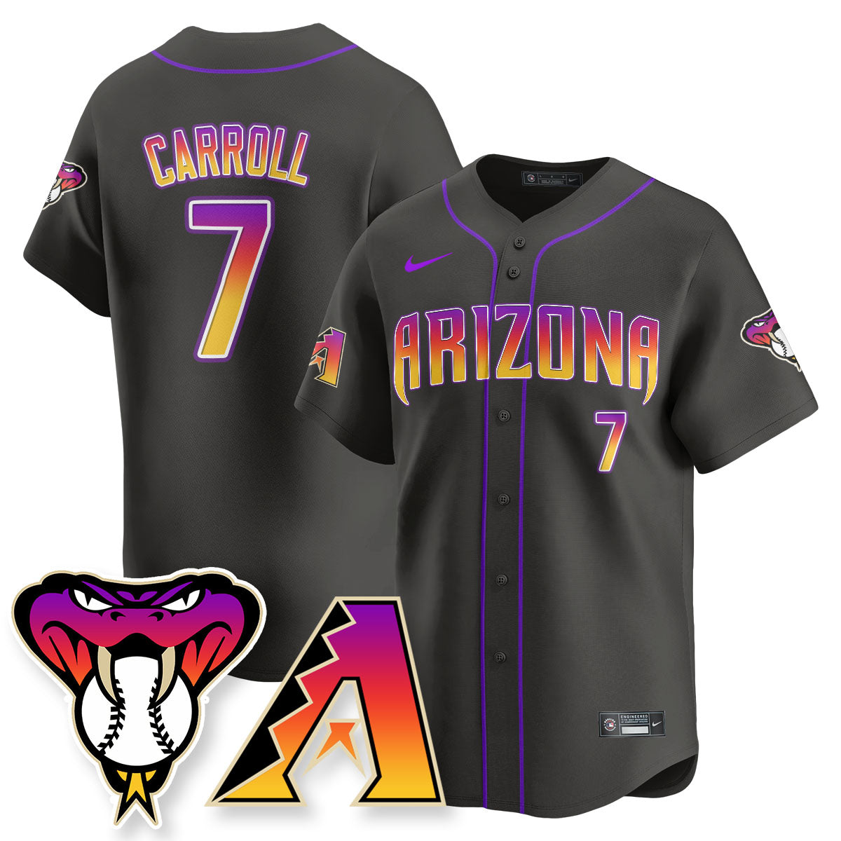 ARI 2025 City Connect Concept Jersey - Stitched