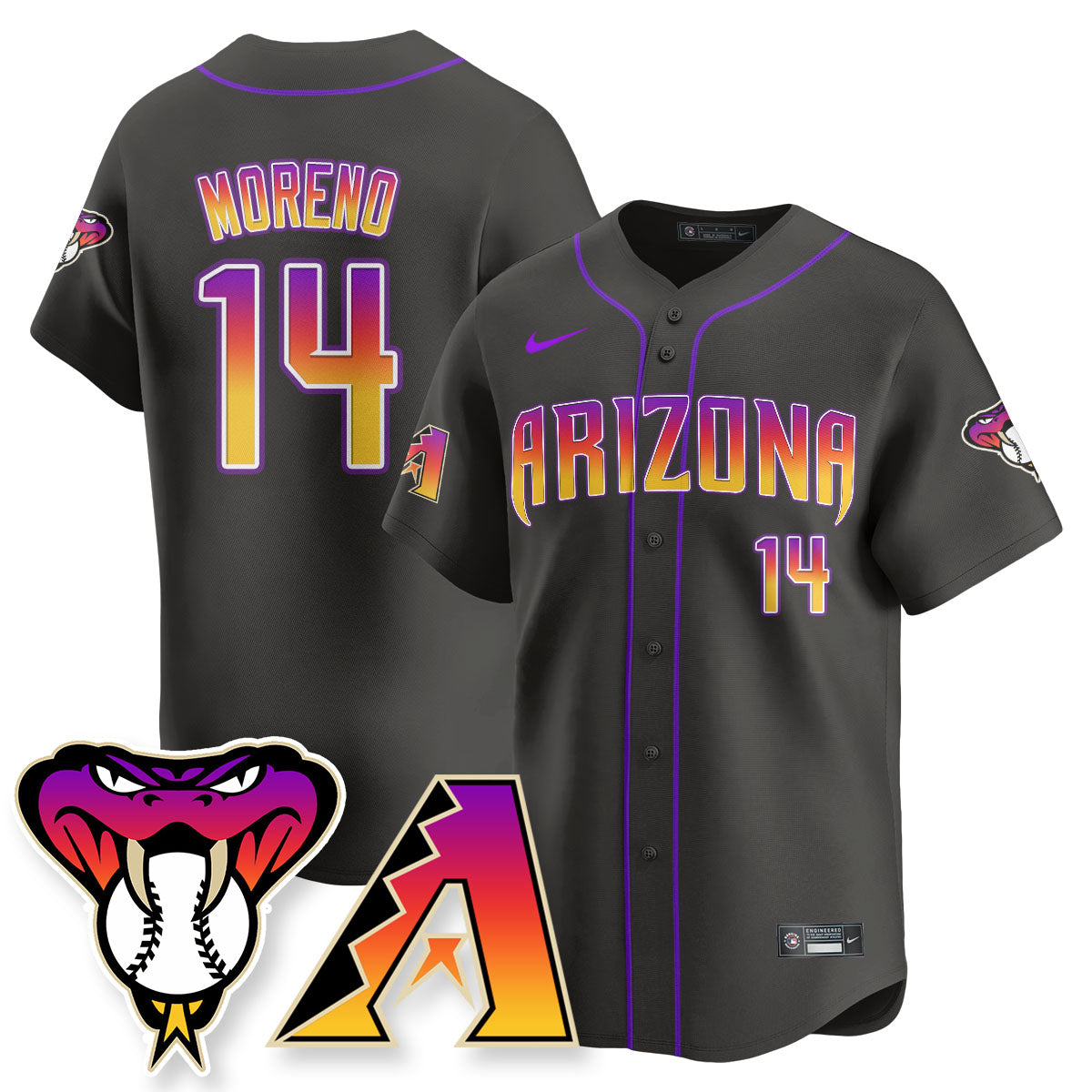 ARI 2025 City Connect Concept Jersey - Stitched