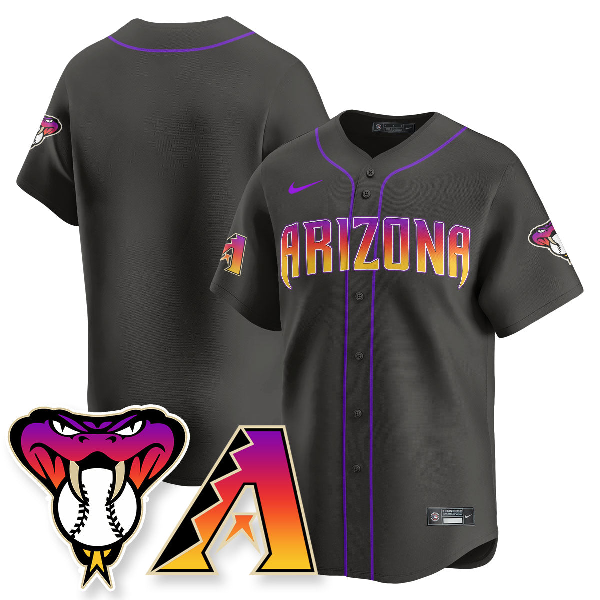 ARI 2025 City Connect Concept Jersey - Stitched
