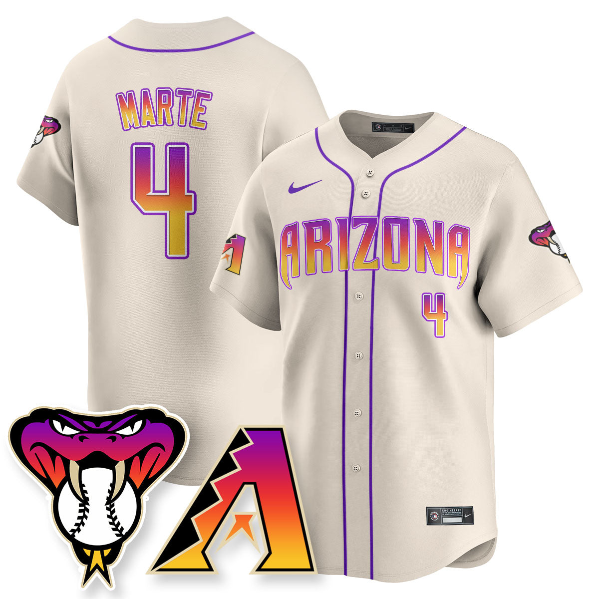 ARI 2025 City Connect Concept Jersey - Stitched