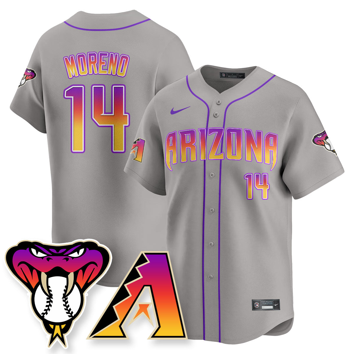 ARI 2025 City Connect Concept Jersey - Stitched