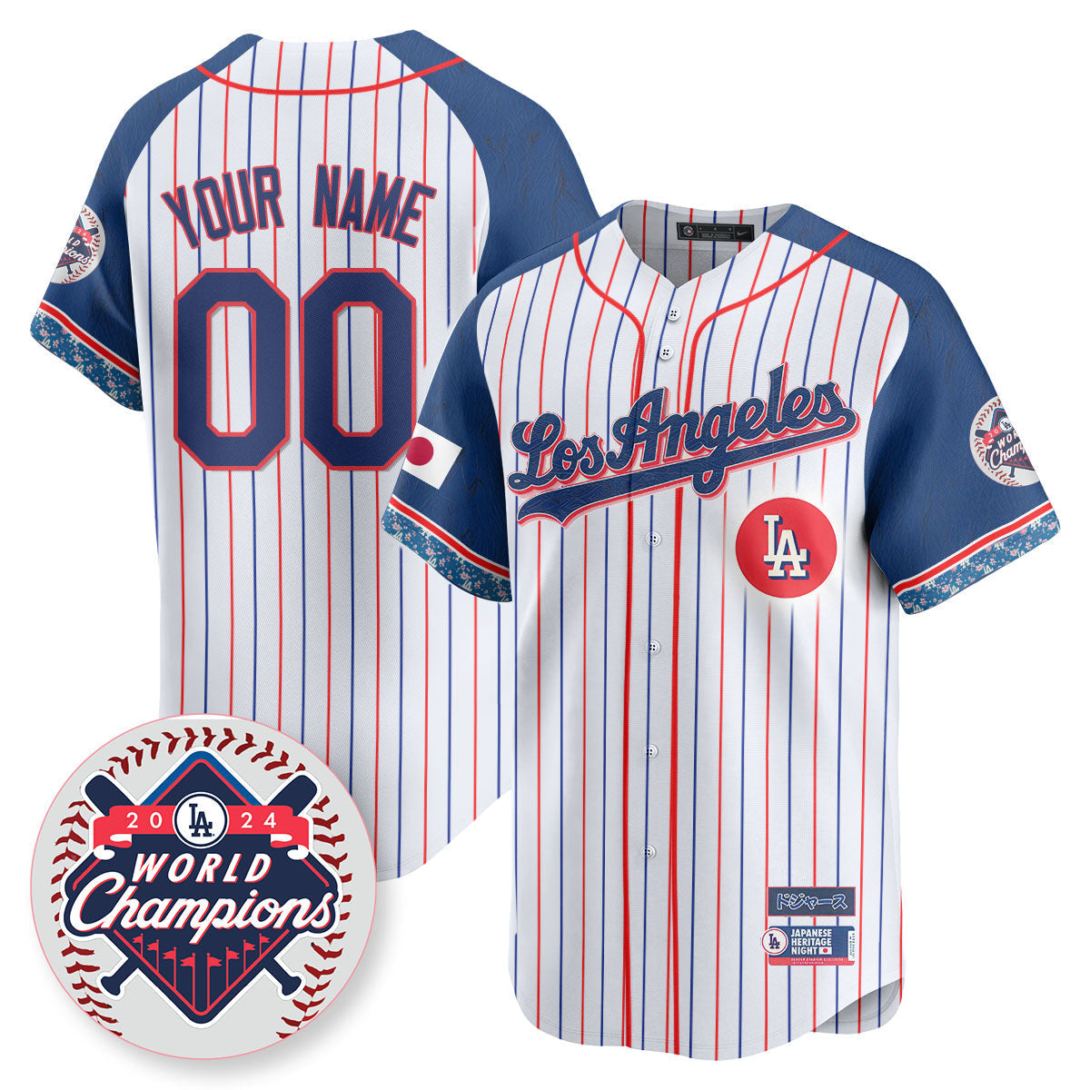 LAD Japanese Heritage Night Jersey - Stitched