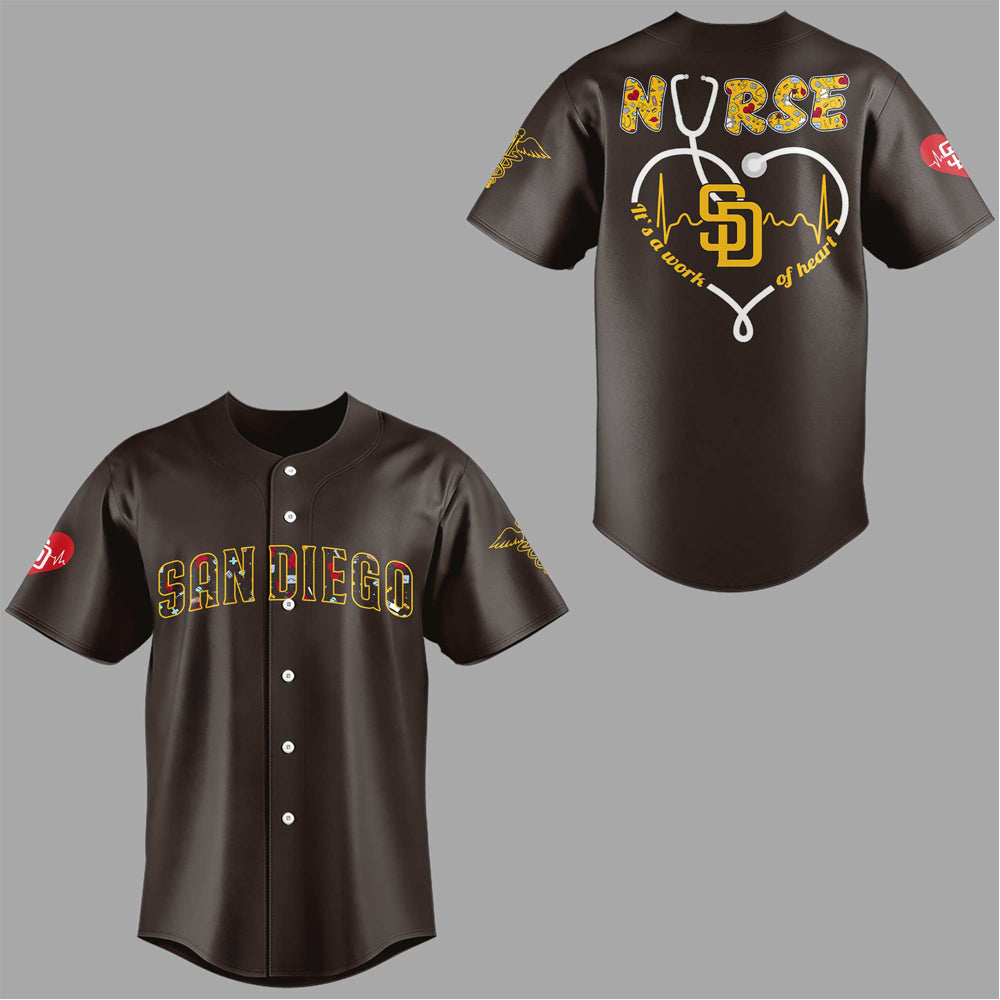 Limited Edition Padres Nurses Night Jersey 