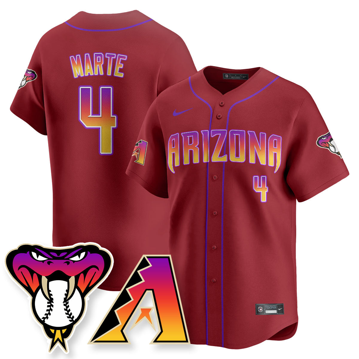ARI 2025 City Connect Concept Jersey - Stitched