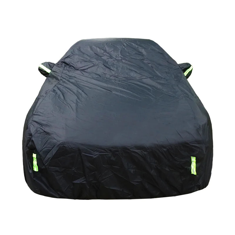 Universal Disposable Car Cover – Transparent Dust-Proof Protective Shield for Sedan, SUV, Van, and Jeep Vehicles