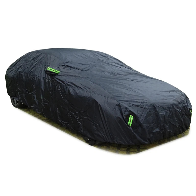 Universal Disposable Car Cover – Transparent Dust-Proof Protective Shield for Sedan, SUV, Van, and Jeep Vehicles