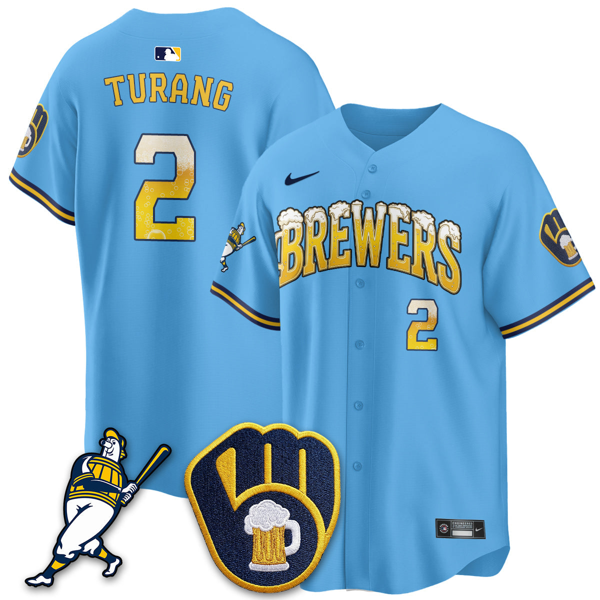 MIL "Pitcher & Pint" Edition Vapor Limited Jersey - Stitched (32)
