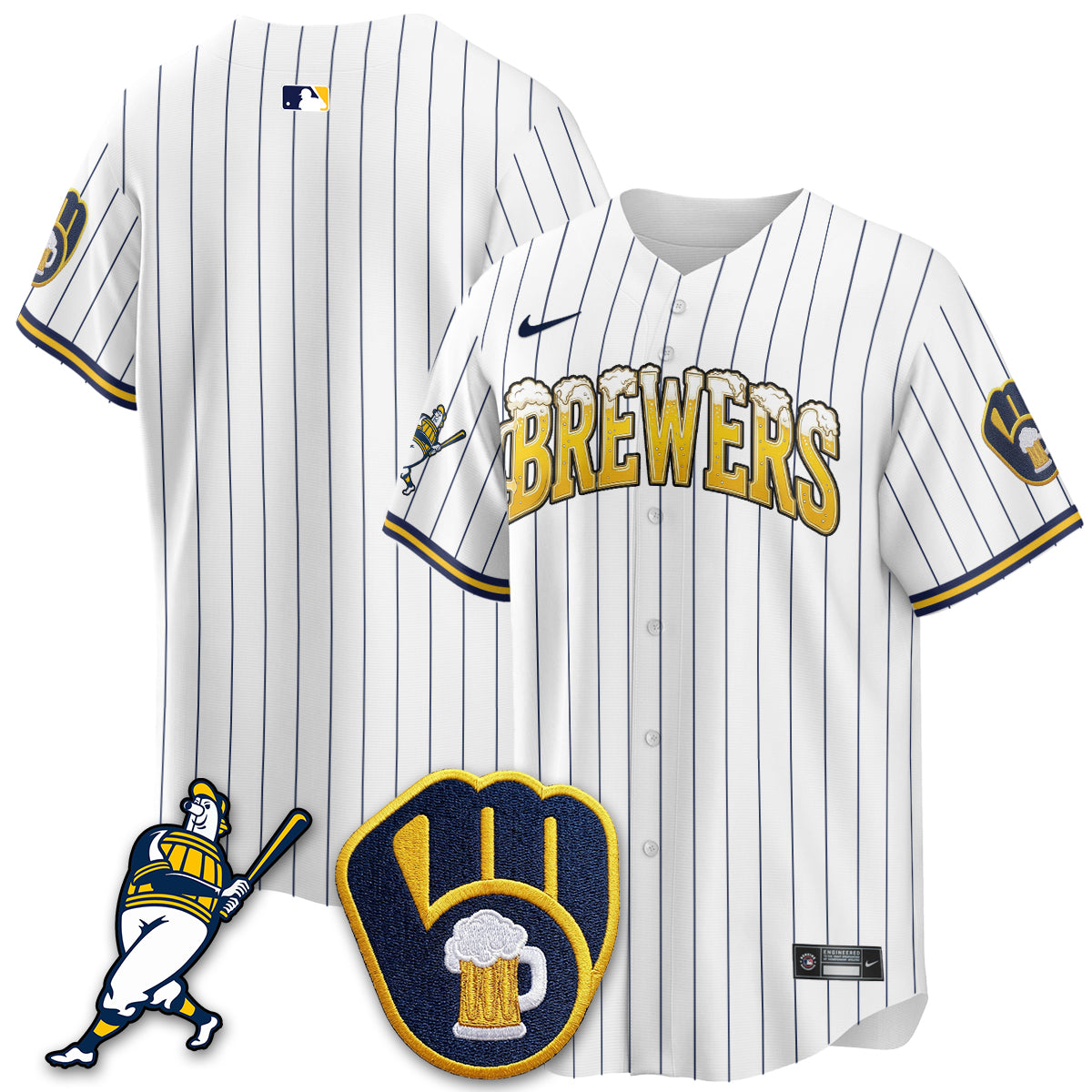 MIL "Pitcher & Pint" Edition Vapor Limited Jersey - Stitched (32)