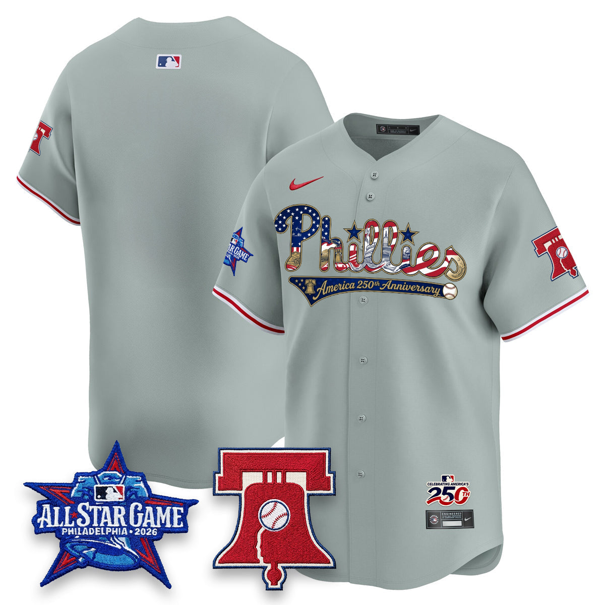 PHI 2026 Independence Day USA Vapor Limited Jersey - Stitched (2)