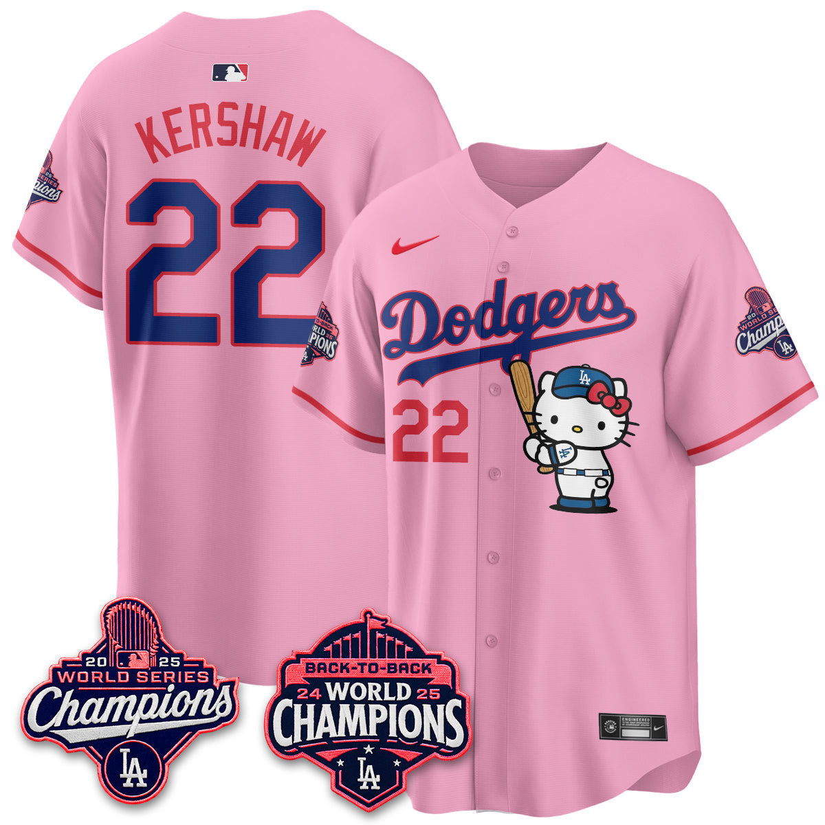 LAD x Meow KT Night 2026 Royal Edition Jersey - Stitched