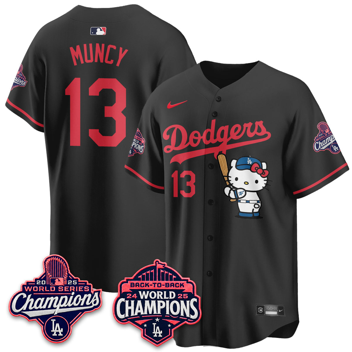 LAD x Meow KT Night 2026 Pink Edition Jersey - Stitched