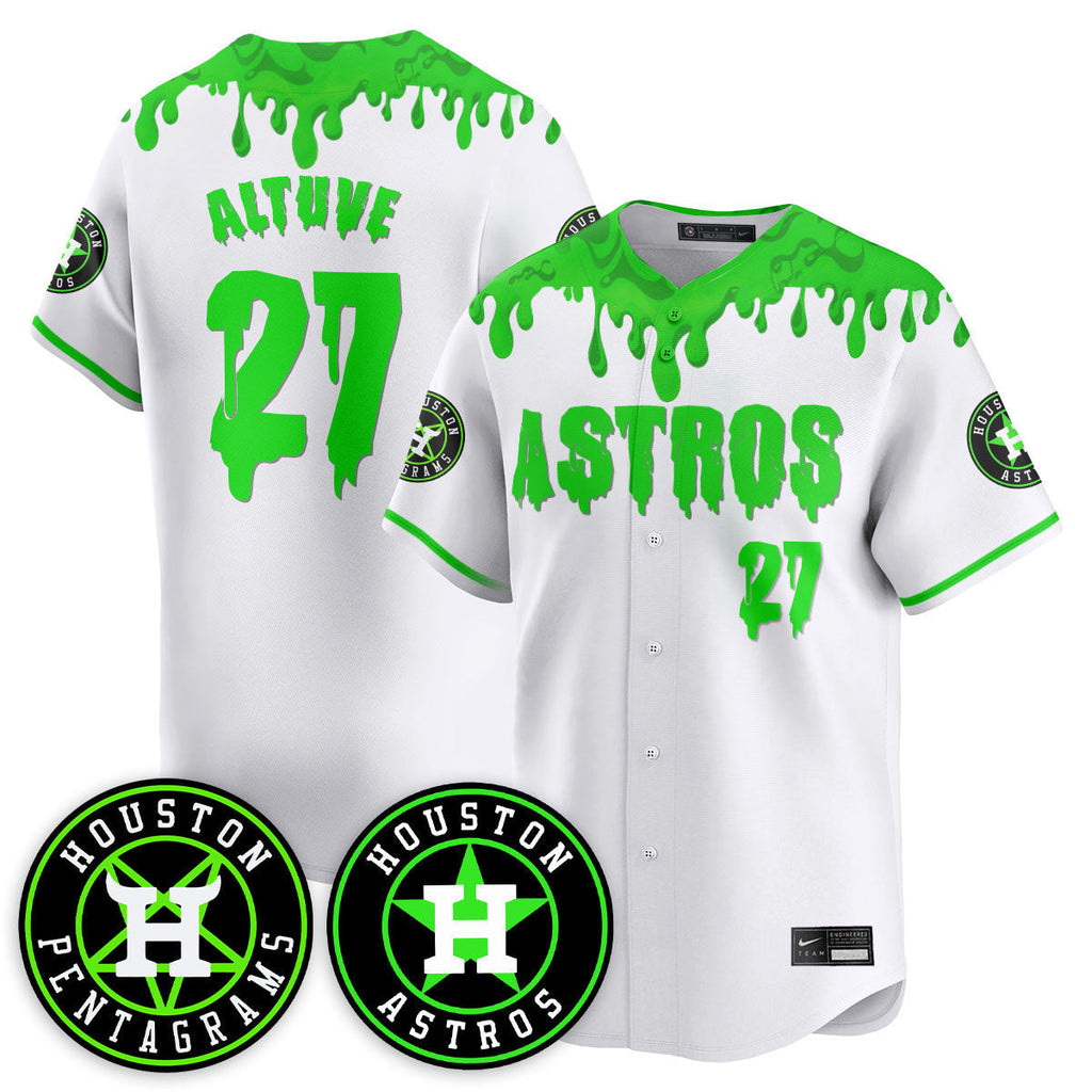 HOU "Slime Night Special" Jersey - Stitched