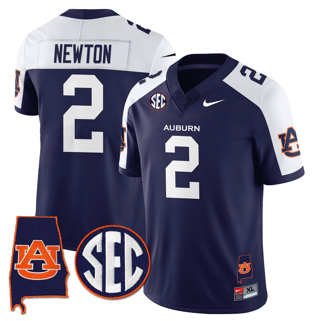 Auburn Tigers Alabama Patch Vapor Limited Jersey - All Stitched
