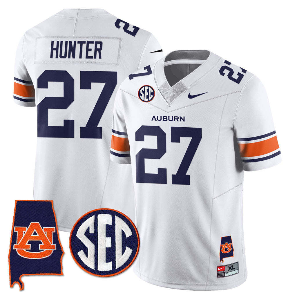Auburn Tigers Alabama Patch Vapor Limited Jersey - All Stitched