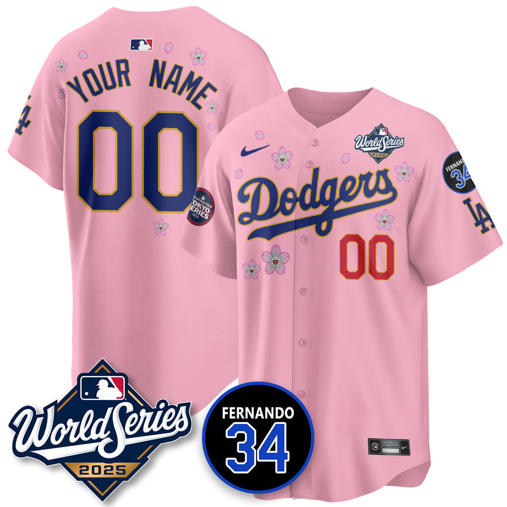 LAD Tokyo Series 2025 NL Champions Jersey - Stitched